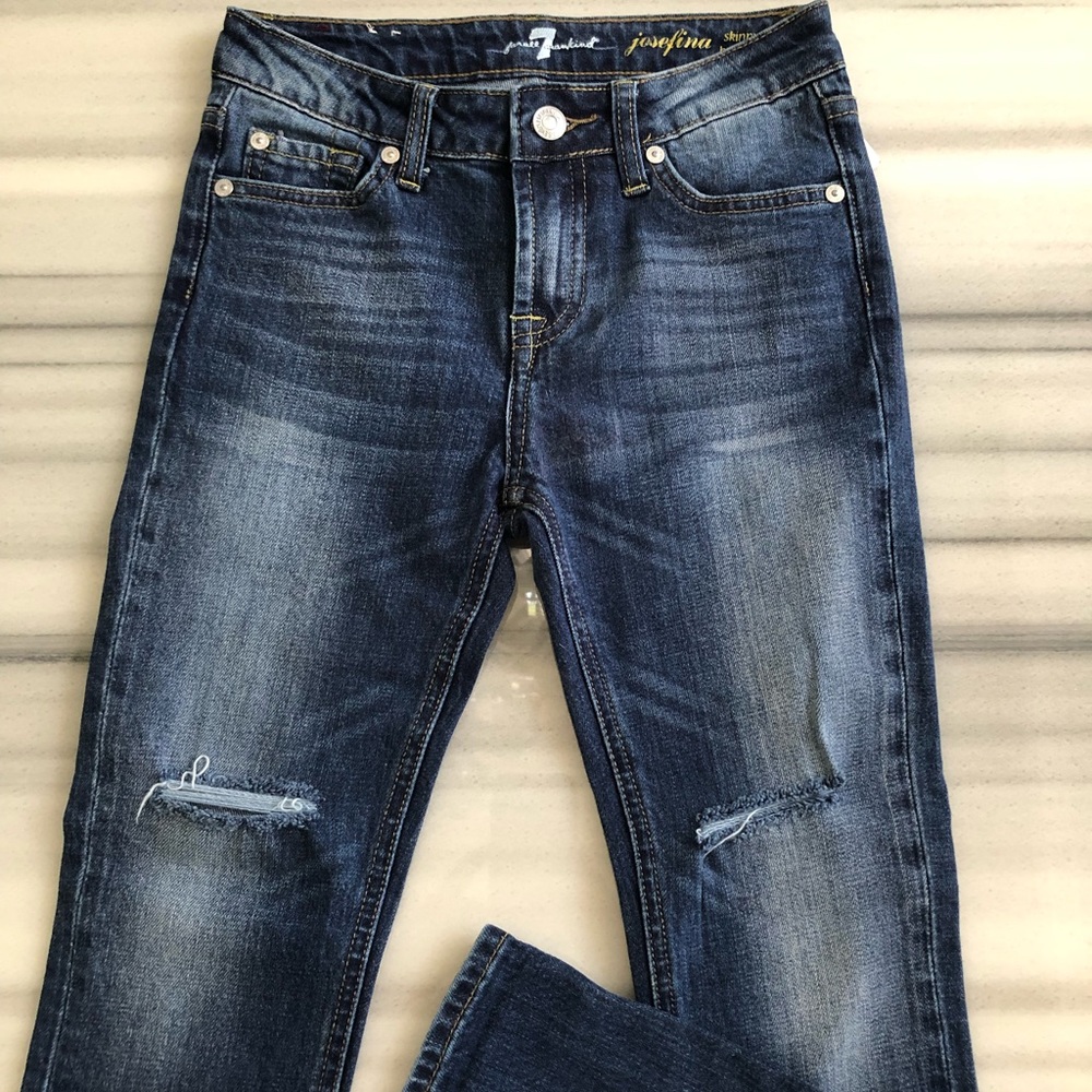 Girls 7 for all Mankind Jeans NWT